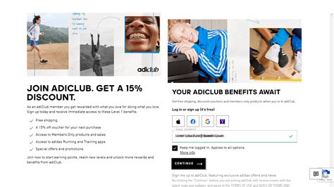 adiclub sign up.